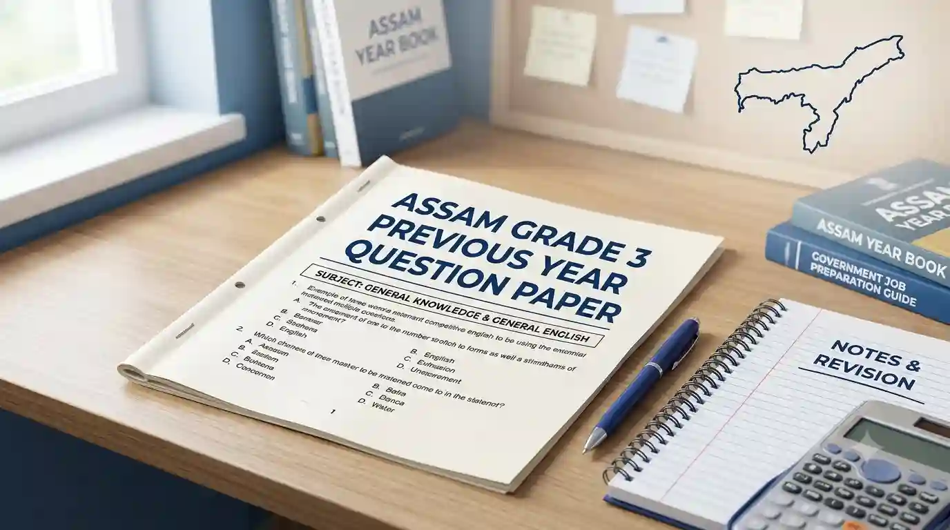 Assam Grade 3 Previous Year Question Paper – Download PDF & Exam Preparation Guide