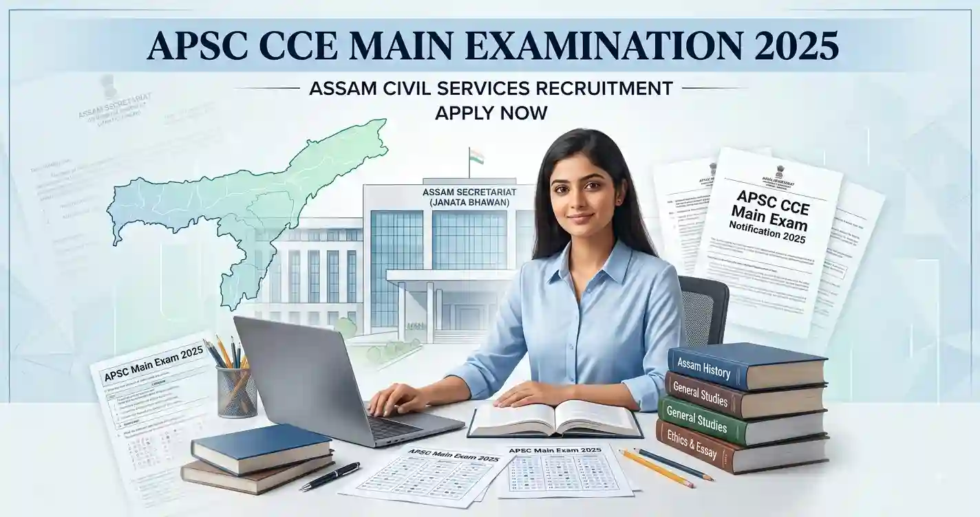 APSC CCE Main Examination 2025: Apply Online 78 posts