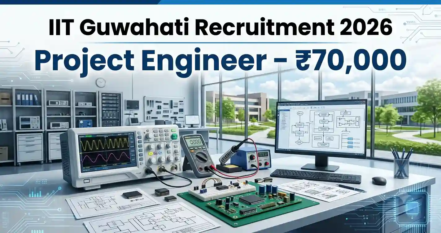 IIT Guwahati Recruitment 2026: Project Engineer Vacancy, Apply Online